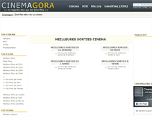 Tablet Screenshot of cinemagora.com